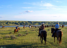 Canada-Saskatchewan-Saskatchewan River Valley Ranch